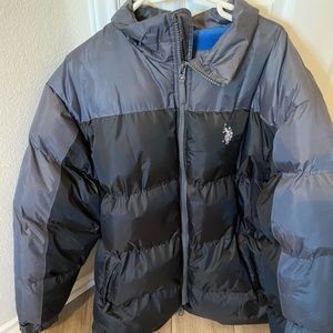 Mens polo winter coat size Medium